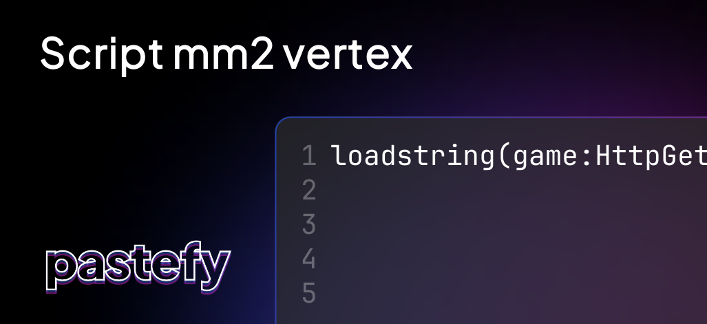 Script mm2 vertex