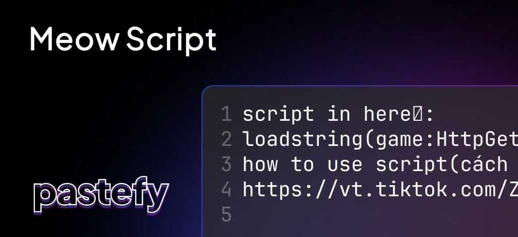 Meow Script