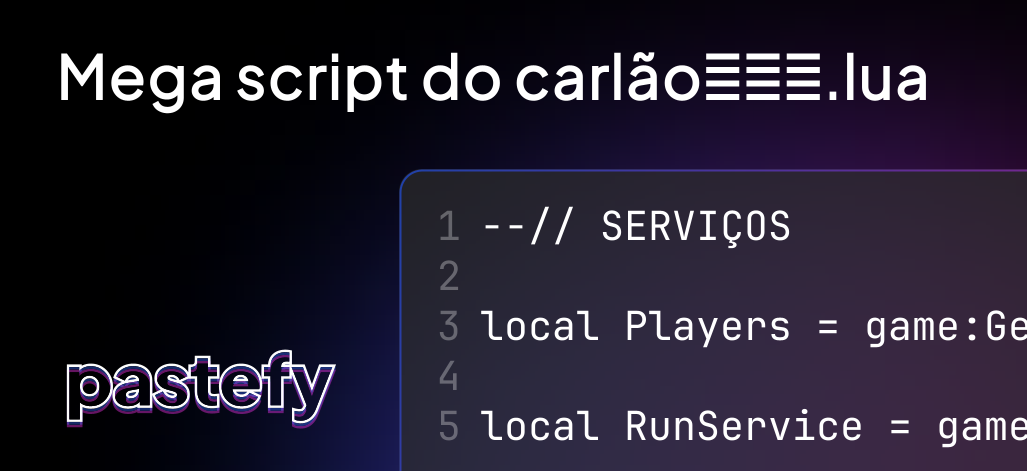 Mega script do carlão🧨🎈 ️.lua